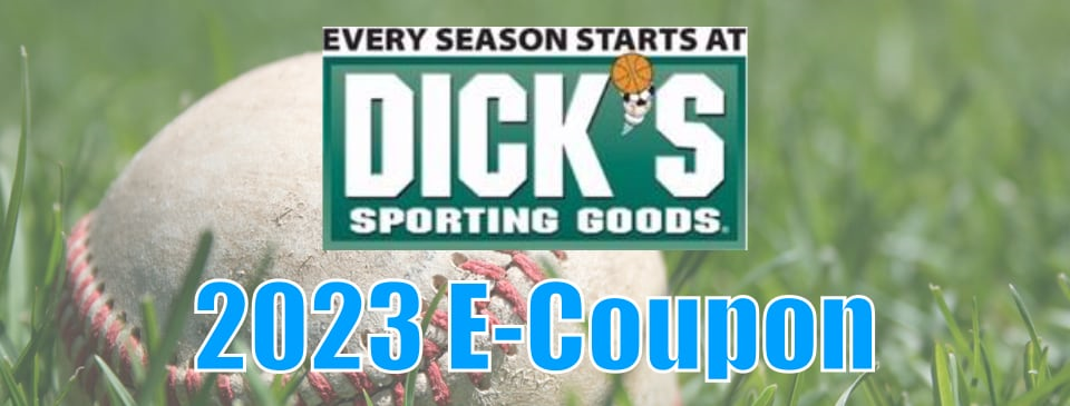 2023 DICK'S E-Coupon