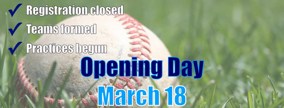 Opening Day March 18
